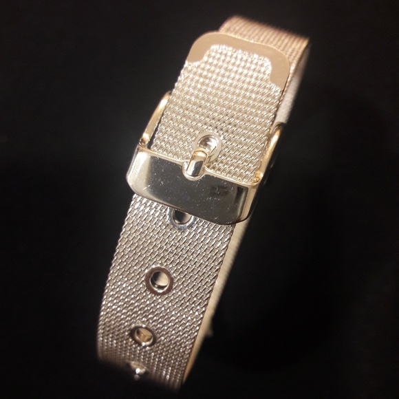 Net Strap Bracelets Silver Plated - Picture 1 of 5